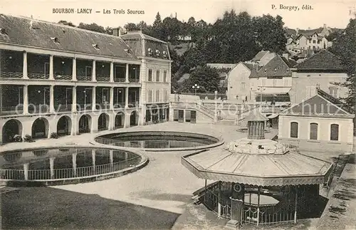 Bourbon Lancy Les Trois Sources Bourbon Lancy