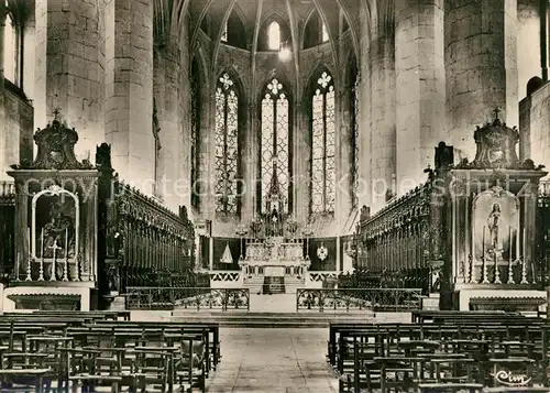 Saint Claude_Jura Cathedrale Basilique de Saint Claude ancienne Eglise Abbatiale Forteresse Choeur Autel Saint Claude_Jura