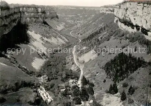 Baume les Messieurs Panorama de la Vallee Collection Notre Beau Jura Baume les Messieurs