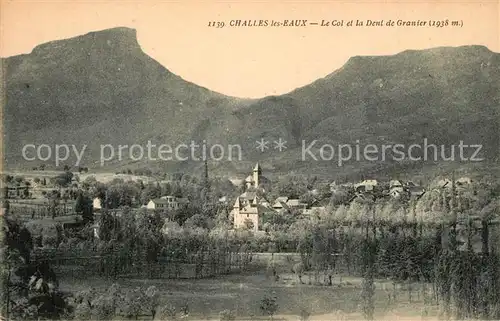 Challes les Eaux Le Col de la Dent de Granier Challes les Eaux