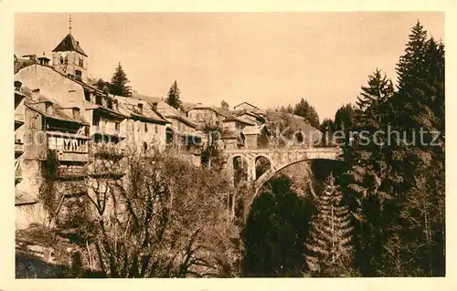 Flumet et le Pont de Bellecombe Flumet