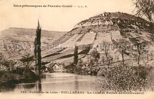 Vuillafans Vallee de la Loue Ruines de Chateauneuf Vuillafans