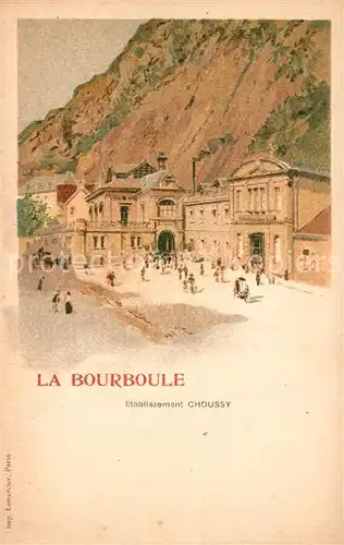 La_Bourboule les Bains Etablissement Choussy 