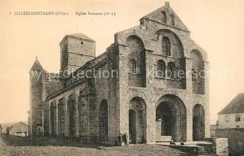 Chatel Montagne Eglise Romane XIe siecle Chatel Montagne