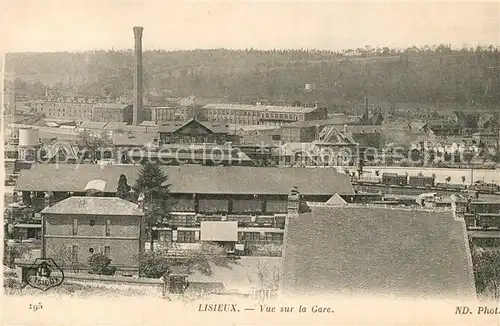 Lisieux Vue sur la Gare Lisieux