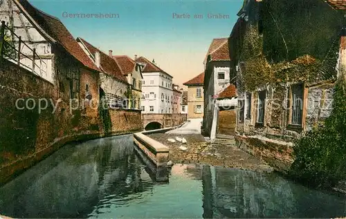 Germersheim Partie am Graben Germersheim