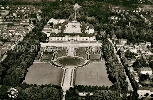 Ludwigsburg_Wuerttemberg Residenzschloss und Schloss Favorite Fliegeraufnahme Ludwigsburg Wuerttemberg