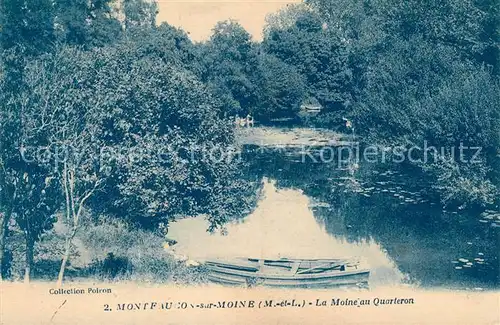 AK / Ansichtskarte Montfaucon Montigne La Moine au Quarteron Montfaucon Montigne