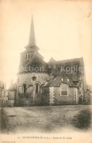 AK / Ansichtskarte Savennieres Eglise du Xe siecle Savennieres