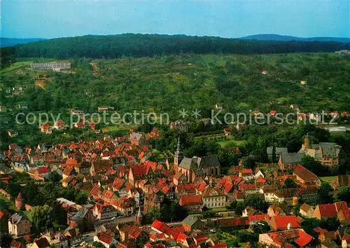 AK / Ansichtskarte Buedingen_Hessen Fliegeraufnahme Buedingen Hessen