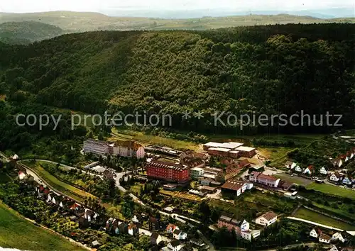 AK / Ansichtskarte Marburg_Lahn Diakonissen Mutterhaus Hebron mit Krankenhaus und Freizeitheim Sonneck Fliegeraufnahme Marburg_Lahn