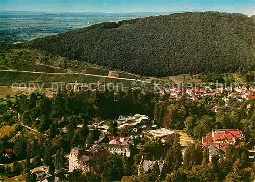 AK / Ansichtskarte Badenweiler Fliegeraufnahme mit Kurhaus  Badenweiler