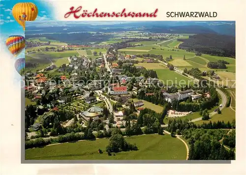 AK / Ansichtskarte Hoechenschwand Fliegeraufnahme Hoechenschwand