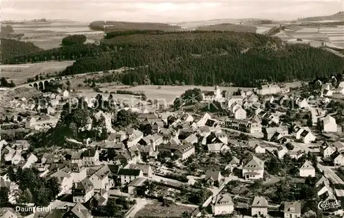 AK / Ansichtskarte Daun_Eifel Fliegeraufnahme Daun_Eifel