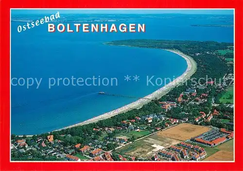 AK / Ansichtskarte Boltenhagen_Ostseebad Fliegeraufnahme Boltenhagen_Ostseebad