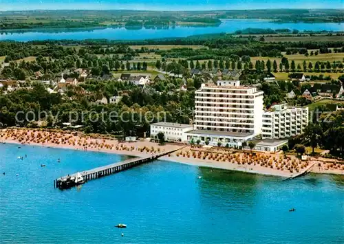 AK / Ansichtskarte Timmendorfer_Strand Fliegeraufnahme mit Hemmelsdorfer See Timmendorfer_Strand