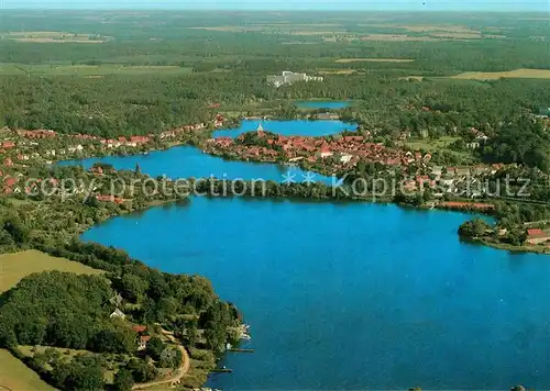 AK / Ansichtskarte Moelln_Lauenburg Fliegeraufnahme Moelln_Lauenburg