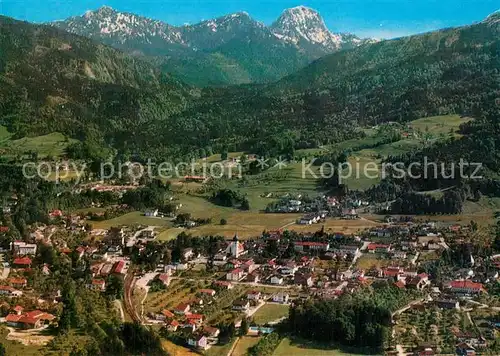 AK / Ansichtskarte Bad_Feilnbach Fliegeraufnahme mit Wendelstein Bad_Feilnbach