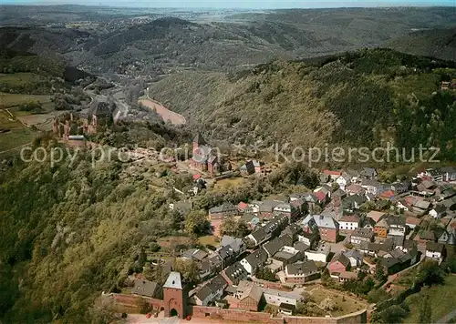 AK / Ansichtskarte Nideggen_Eifel Fliegeraufnahme Nideggen Eifel