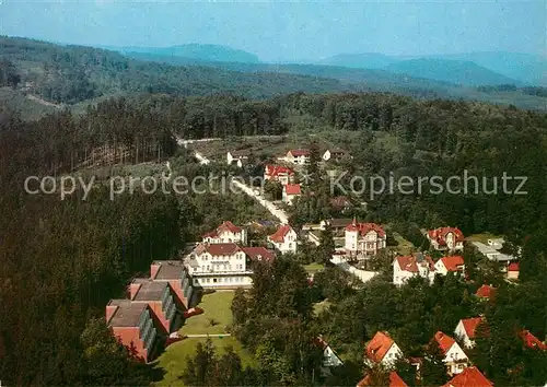 AK / Ansichtskarte Bad_Sachsa_Harz Pfaffenberg Fliegeraufnahme Bad_Sachsa_Harz