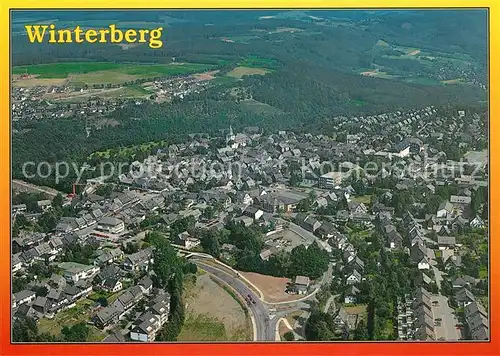 AK / Ansichtskarte Winterberg_Hochsauerland Fliegeraufnahme Winterberg_Hochsauerland