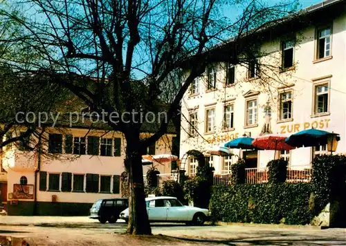 AK / Ansichtskarte Egloffstein Gasthof zur Post Egloffstein