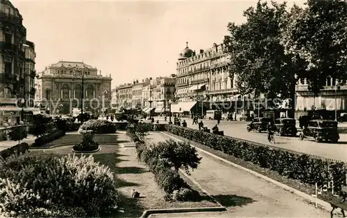 AK / Ansichtskarte Montpellier_Herault Place de la Comedie Montpellier Herault