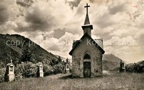 AK / Ansichtskarte La_Tour_Haute Savoie Le Calvaire Chapelle La_Tour_Haute Savoie