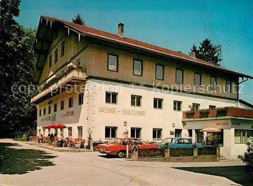 AK / Ansichtskarte Brannenburg Gasthof Zum Schlosswirt Brannenburg