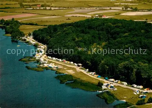 AK / Ansichtskarte Bistensee Campingplatz Fliegeraufnahme  Bistensee