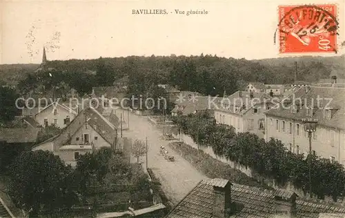 AK / Ansichtskarte Bavilliers Panorama Bavilliers