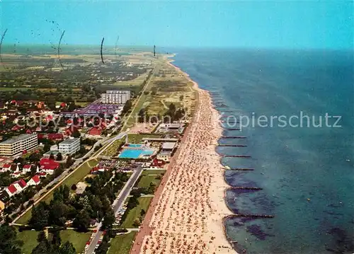 AK / Ansichtskarte Groemitz_Ostseebad Fliegeraufnahme Groemitz_Ostseebad