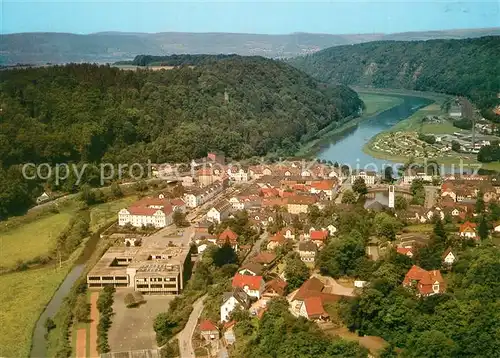 AK / Ansichtskarte Bad_Karlshafen Fliegeraufnahme Bad_Karlshafen