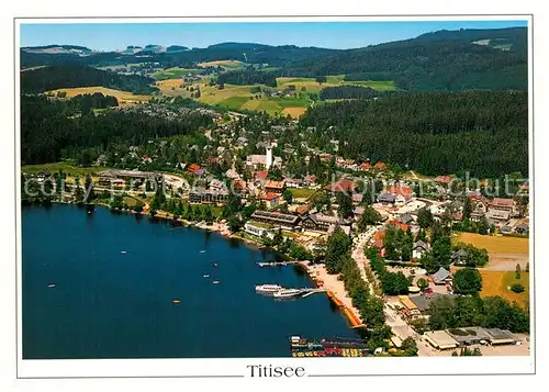 AK / Ansichtskarte Titisee Fliegeraufnahme Titisee