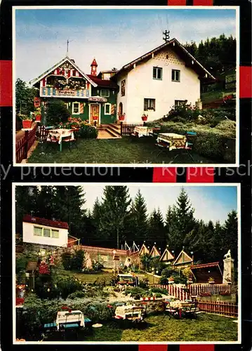 AK / Ansichtskarte Hohenwarth_Koetzting Cafe Pension Bergfrieden Hohenwarth Koetzting