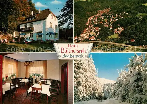 AK / Ansichtskarte Bad_Berneck Haus Bluechersruh Bad_Berneck