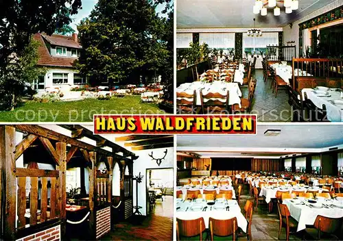 AK / Ansichtskarte Duelmen Haus Waldfrieden Maerchenwald  Duelmen