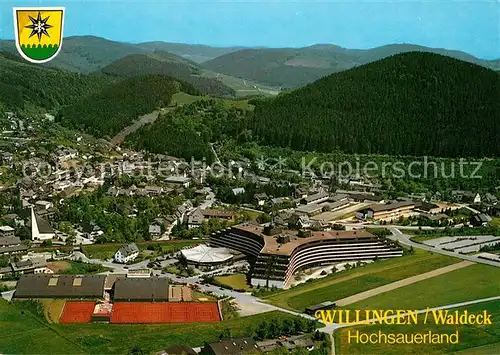 AK / Ansichtskarte Willingen_Sauerland Fliegeraufnahme Willingen_Sauerland