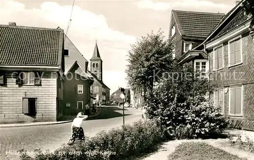 AK / Ansichtskarte Heiligenhaus_Mettmann Alte evangelische Kirche Heiligenhaus Mettmann