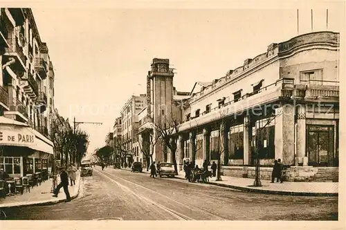 AK / Ansichtskarte Tunis Avenue de Carthage Casino Tunis