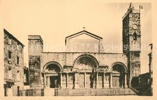 AK / Ansichtskarte Saint Gilles_Gard Eglise facade occidentale Saint Gilles_Gard