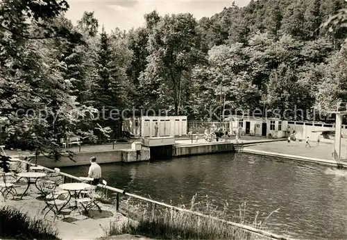 AK / Ansichtskarte Stadtroda Schwimmbad Freibad Stadtroda