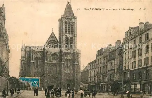 AK / Ansichtskarte Saint Denis_Seine_Saint_Denis Place Viktor Hugo Saint Denis_Seine