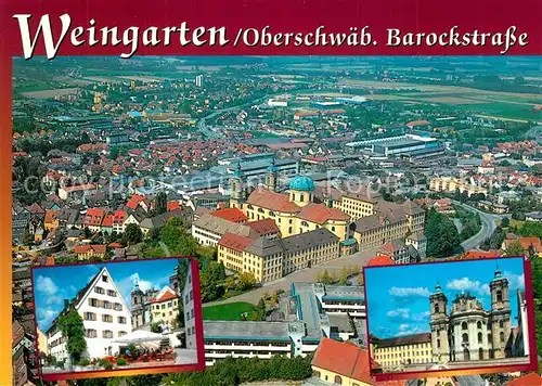 AK / Ansichtskarte Weingarten_Baden Barockstrasse Weingarten_Baden