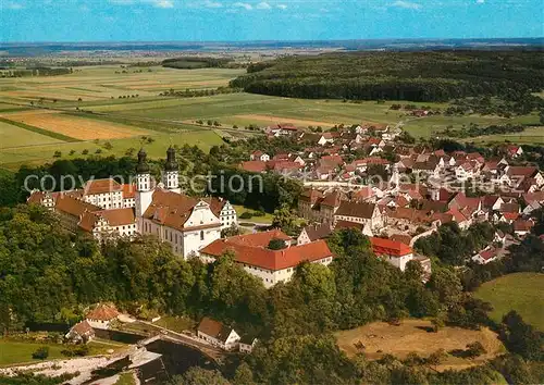 AK / Ansichtskarte Obermarchtal Fliegeraufnahme mit Altenburg Obermarchtal