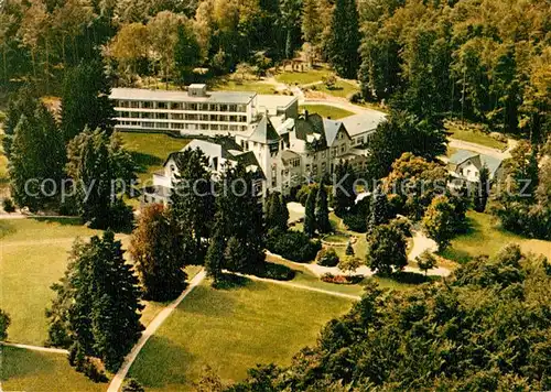 AK / Ansichtskarte Oberursel_Taunus Fliegeraufnahme Kuranstalt Hohe Mark Oberursel Taunus