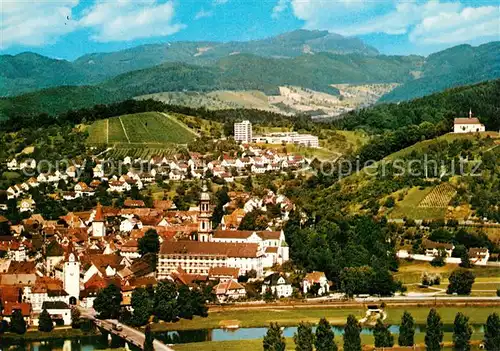 AK / Ansichtskarte Gengenbach Fliegeraufnahme Kinzigtal Gengenbach