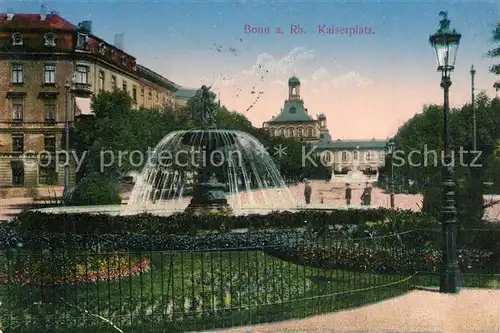 AK / Ansichtskarte Bonn_Rhein Kaiserplatz Bonn_Rhein