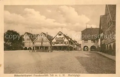 AK / Ansichtskarte Freudenstadt Marktplatz  Freudenstadt