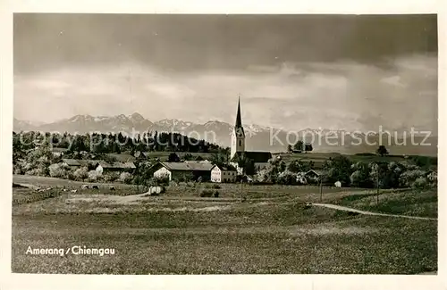 AK / Ansichtskarte Amerang Kirche Panorama Amerang